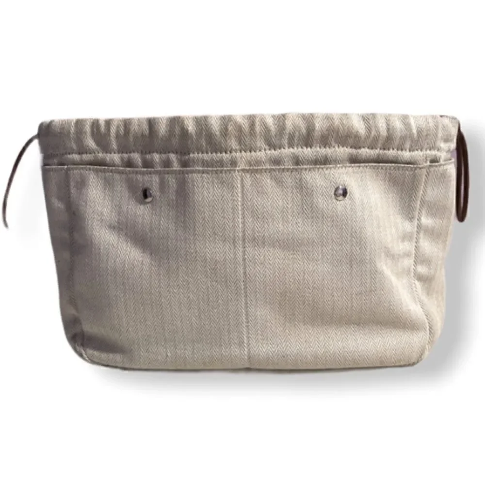 Hermès 25cm Toile Bag Organizer